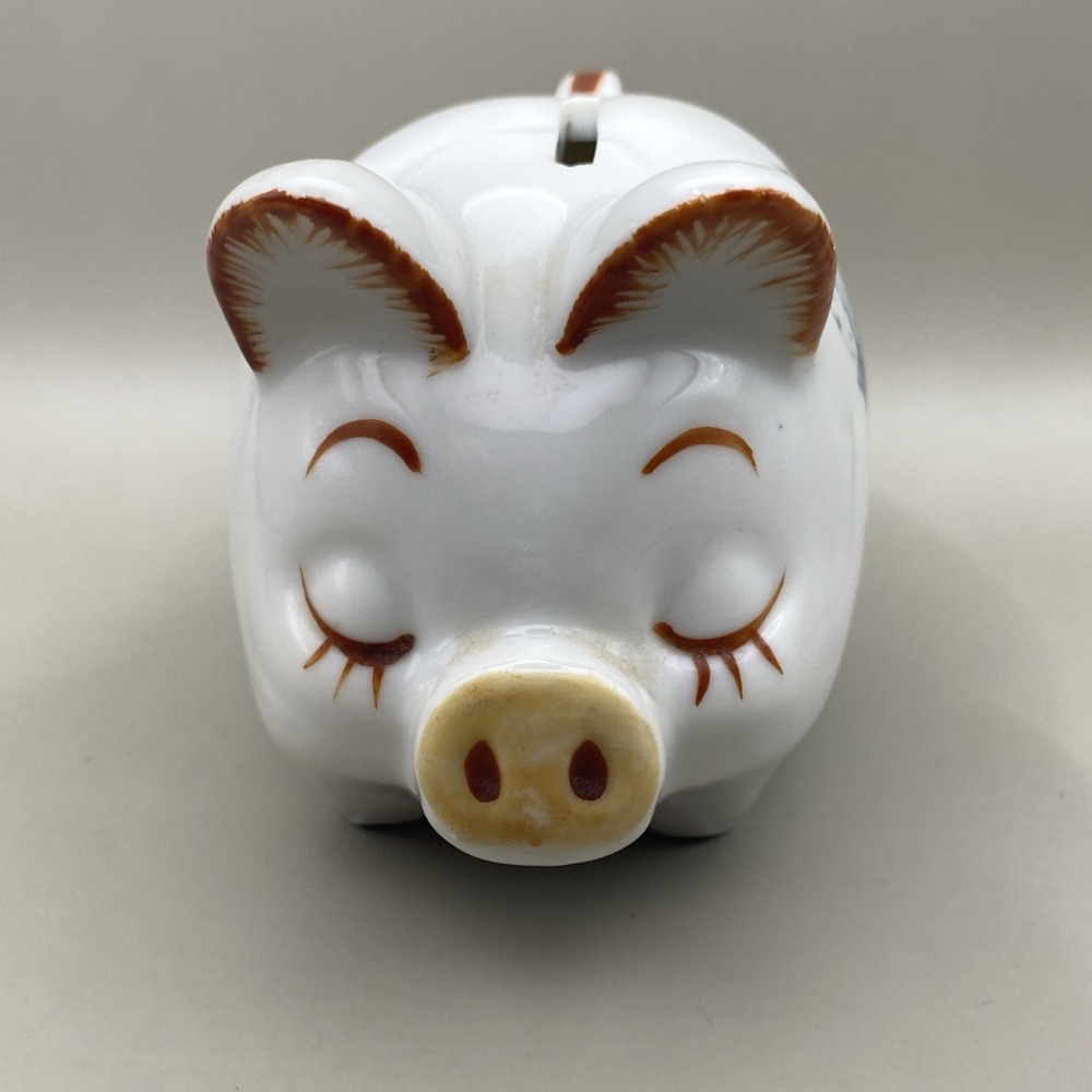 Vintage Piggy Bank Miss Petticoat Roth International 1978 - Picture 3 of 6